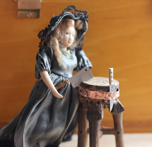 Dolls house miniature - house, 1:12