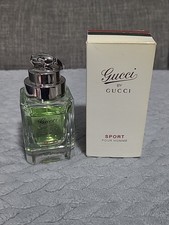 Gucci By Gucci Sport Pour Homme Edt 50ml Rare Discontinued Vintage