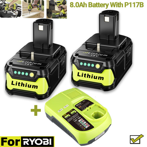 0ah for ryobi 18v - ryobi, battery