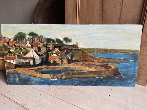 Oil board staithes - on, harbour
