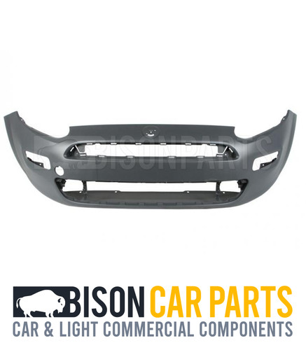 Front bumper primed new - bumper,