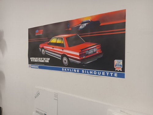 R31 dealership poster nissan - r31,