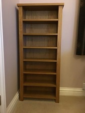Oak Storage unit - ideal for CD's and DVD's
