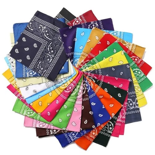 Bandana 100 cotton paisley - 100%,