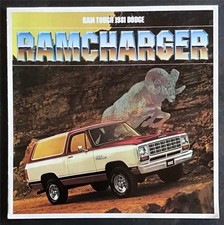 DODGE Ramcharger LF USA 1981
