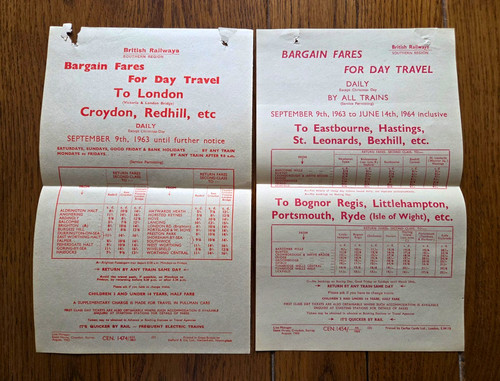 Vintage 1963 british railways - vintage,
