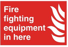 Fire Information Sign - Fire