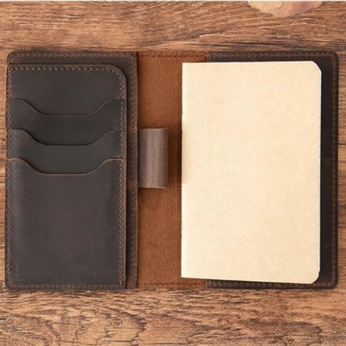 Refillable handcrafted leather - refillable,