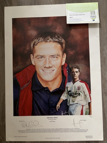 Michael owen signed ltd - michael,