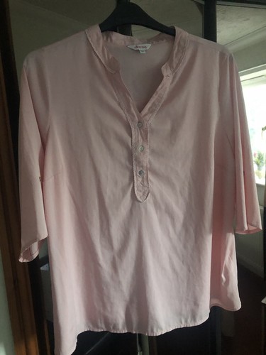 Ladies pink blouse size by - ladies,