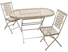 Woodside Folding Metal Outdoor