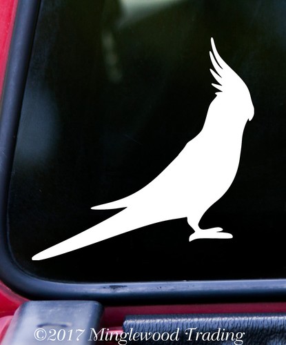 Cockatiel vinyl sticker - cockatiel,