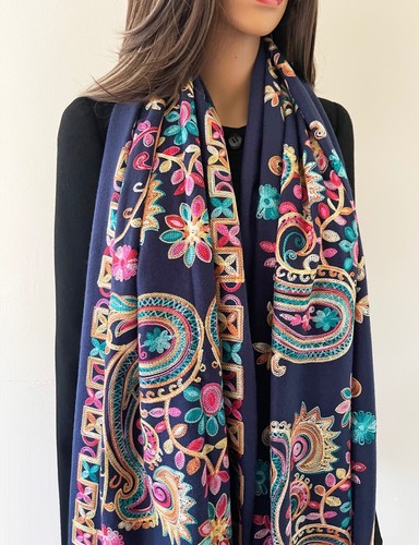 Ladies long paisley - paisley, scarf