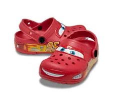 Lightning McQueen Crocs Clogs Kids Unisex Lightning McQueen Light Up Crocs Clog