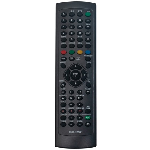 Rmt d258p replace - replace, remote