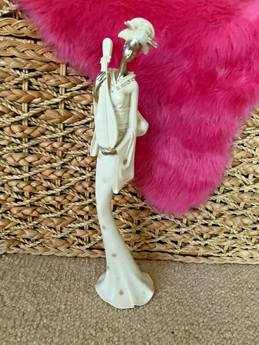 Geisha figurine slim and tall - slim,