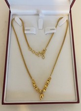 22 ct indian gold plated Necklace