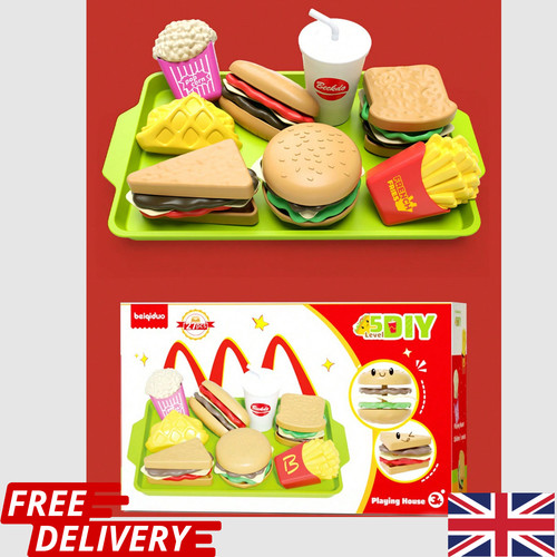 Food toy play - food, kids