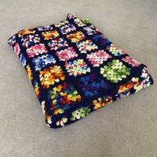 Crochet blanket granny squares