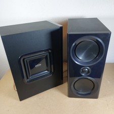 PHILIPS DCM3020 Woox Speakers Powerful Bass Speaker Black. Tested And Working 