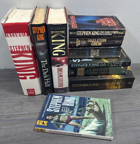 Stephen king book lot 10 - book,