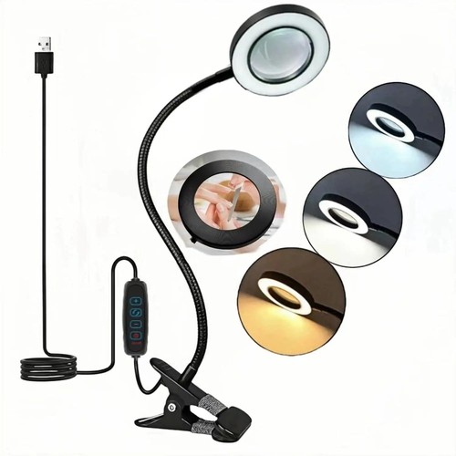 10x magnifier glass - magnifier, led