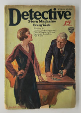 Detective Story Magazine February 1930 GD/VG
