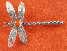 Sterling silver Dragonfly Brooch. As Seen