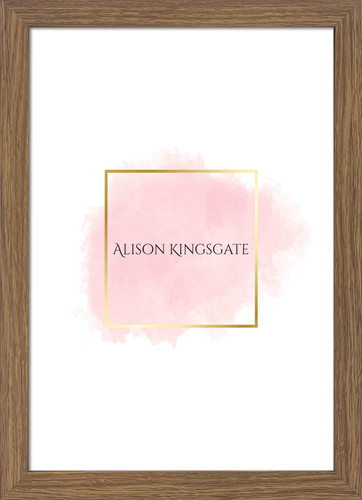 Thin black photo frames a3 - thin,