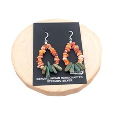 Navajo dangle earrings - navajo,