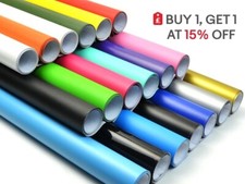 Matt Vinyl Wrap Sheet Film Sticker (Air/Bubble Free) All Colours Multiple Sizes