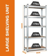 GARAGE SHELVES SHELVING 5 TIER