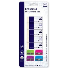 Erasers & Sharpeners Set 9