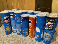 24 empty Pringles containers tubes storage arts crafts Beer advent Calendar