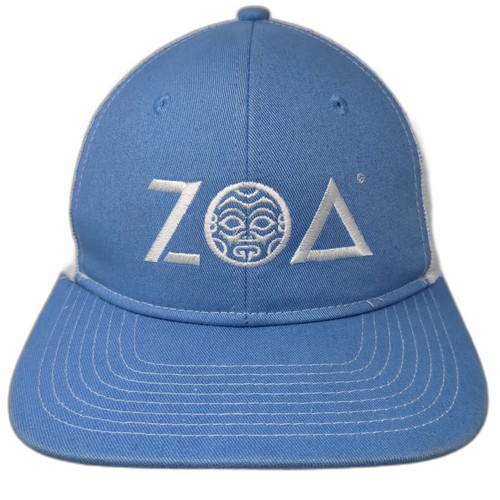 Zoa snapback trucker hat blue - snapback,