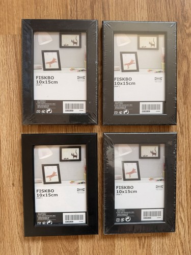 Ikea fiskbo black photo - 4x,