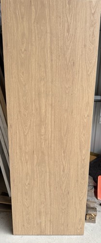 Oak foil flush solid - flush, fire