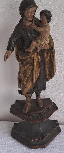 Century wooden figure - century,