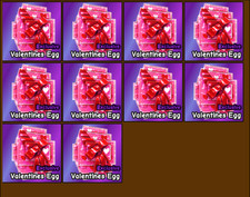 10 Valentines eggs catch and