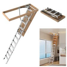 10FT Aluminium Attic Ladder