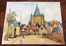 Watercolour Painting Of