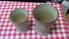 Denby Ferndale pair of vases