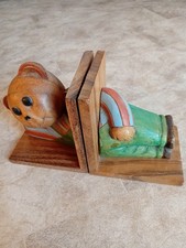 VINTAGE TEDDY  BEAR  BOOKENDS