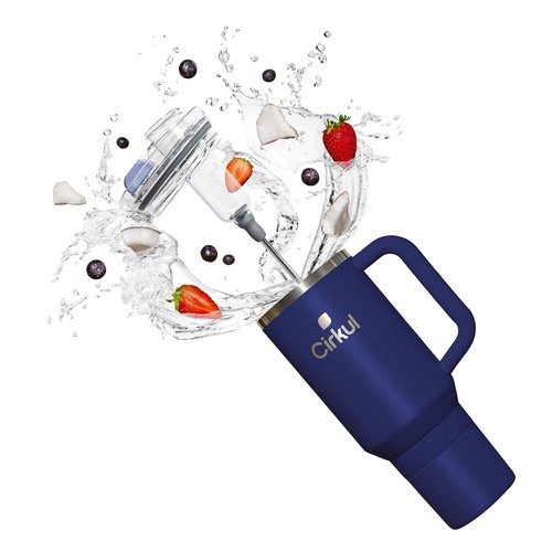 Cirkul 32oz blue insulated - 32oz,