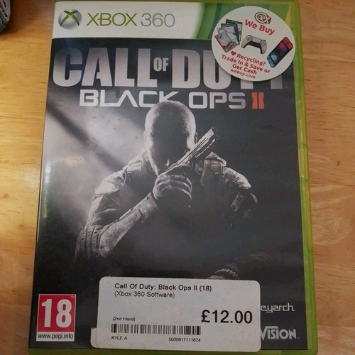 Call duty black - call, xbox