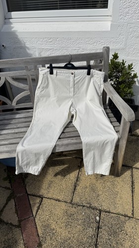 Ladies cotton trousers - m&s,
