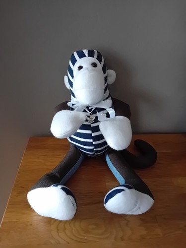 Handmade memory bears monkey - memory,