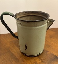 Green Enamel Ware Cowboy