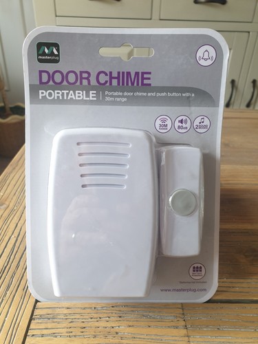 Portable door chime 30m range - door,