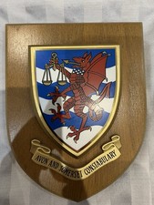 Avon And Somerset (A&S) Police Emblem Wall Plaque Shield